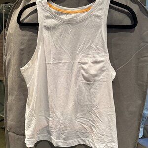 Athleta cinch waist sleeveless top